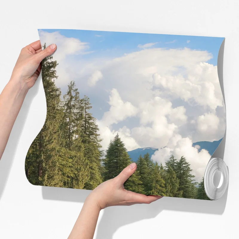 Fototapeta jesienny górski krajobraz z rzeką Fototapeta jesienny górski krajobraz z rzeką