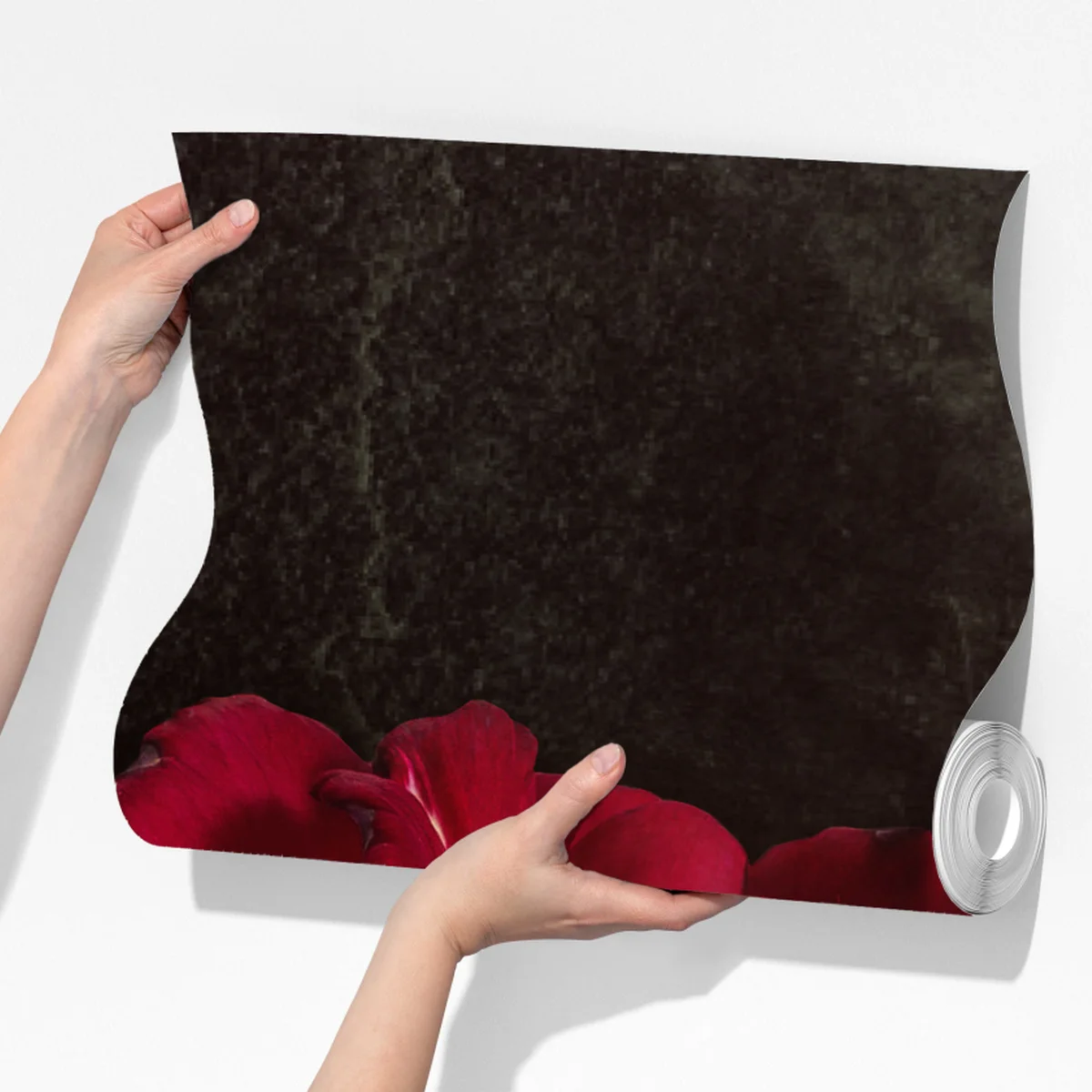 Fototapeta kobieta z głową z róży surrealistyczny portret Fototapeta kobieta z głową z róży surrealistyczny portret