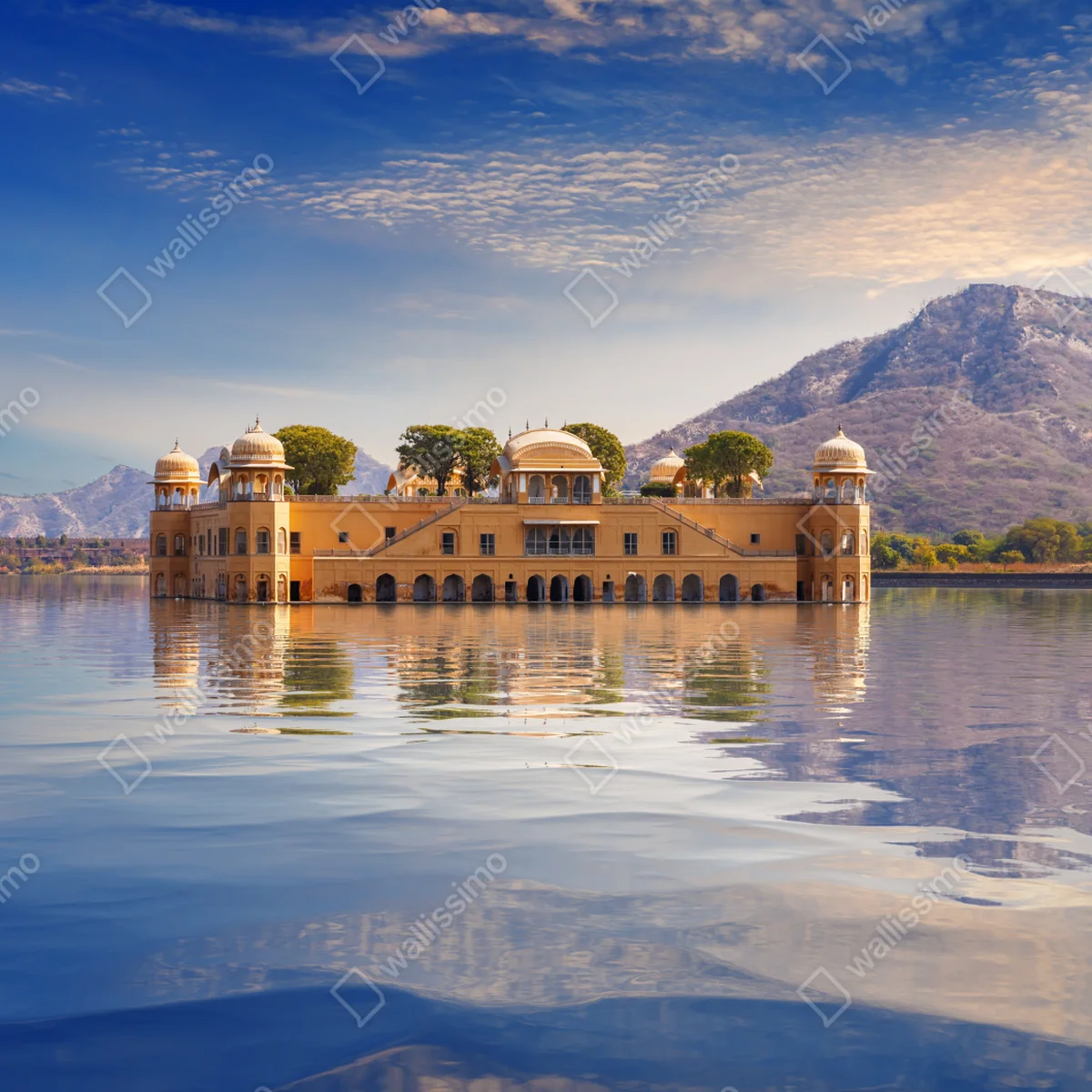 Poster Jal Mahal am ruhigen See • Poster bei Wallnifity® Poster Jal Mahal am ruhigen See • Poster bei Wallnifity®