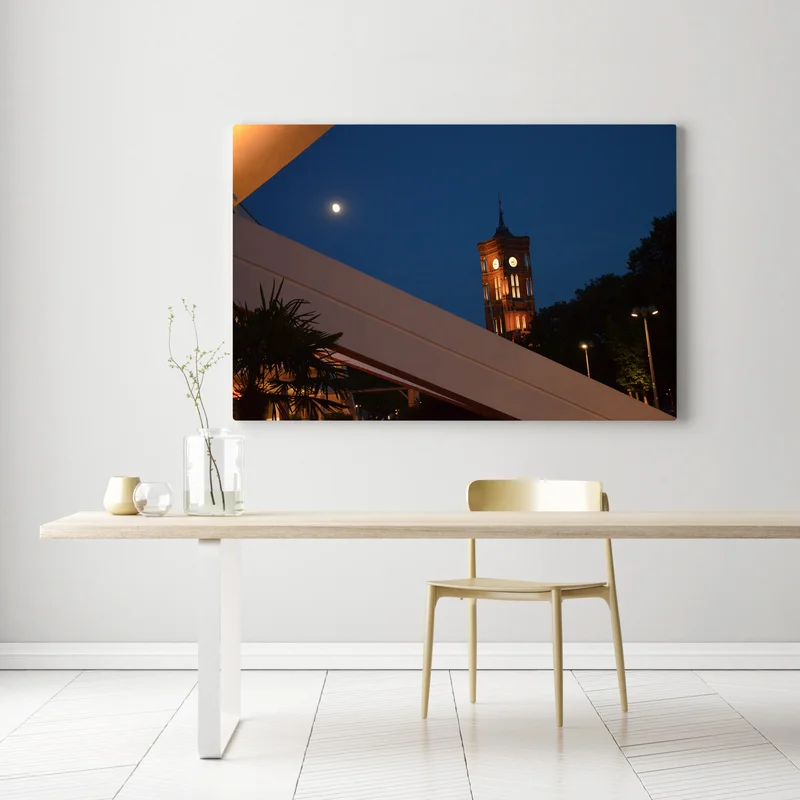 Leinwandbild Berliner Rathaus (rotes rathaus) Nachtaufnahme, deutschland iii • Leinwandbilder bei Wallnifity® Leinwandbild Berliner Rathaus (rotes rathaus) Nachtaufnahme, deutschland iii • Leinwandbilder bei Wallnifity®