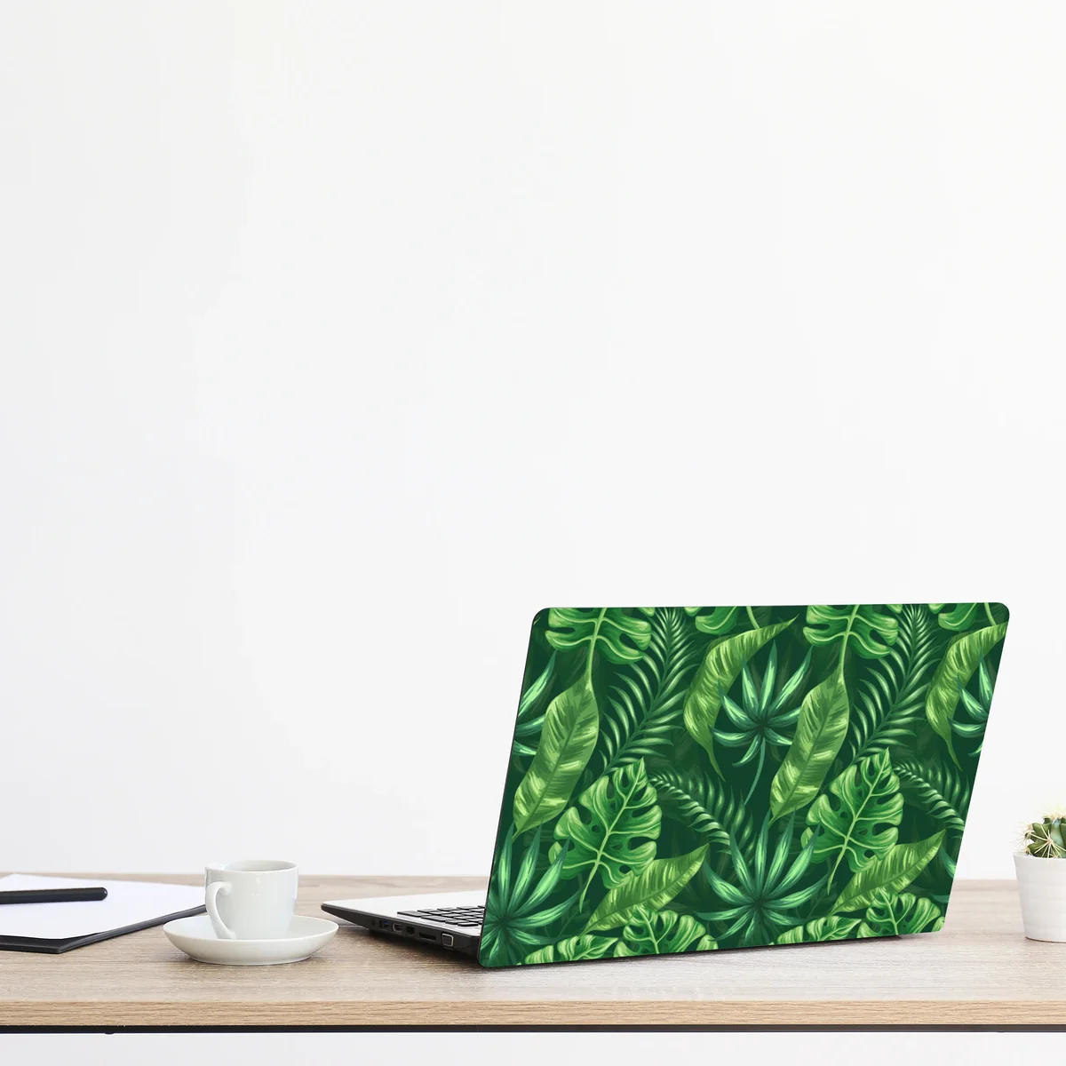 Laptop-Aufkleber tropisches monstera blattmuster Laptop-Aufkleber tropisches monstera blattmuster