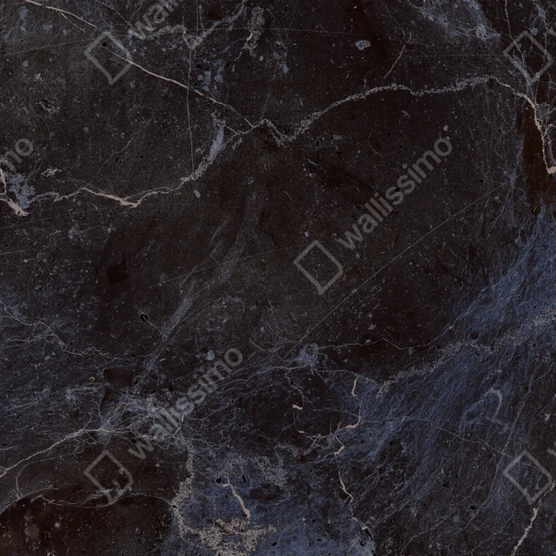Schrankaufkleber dunkle marmortextur mit blauen adern Schrankaufkleber dunkle marmortextur mit blauen adern