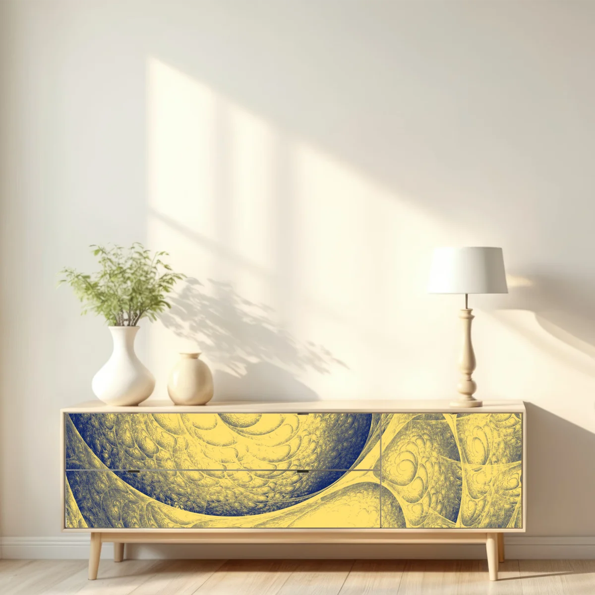 Repositionierbarer Aufkleber goldene spiralförmige fraktalstruktur Repositionierbarer Aufkleber goldene spiralförmige fraktalstruktur