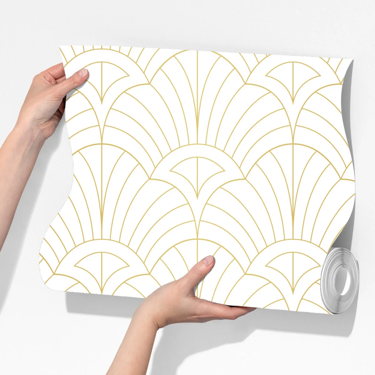 Fototapete goldenes art deco muster Fototapete goldenes art deco muster