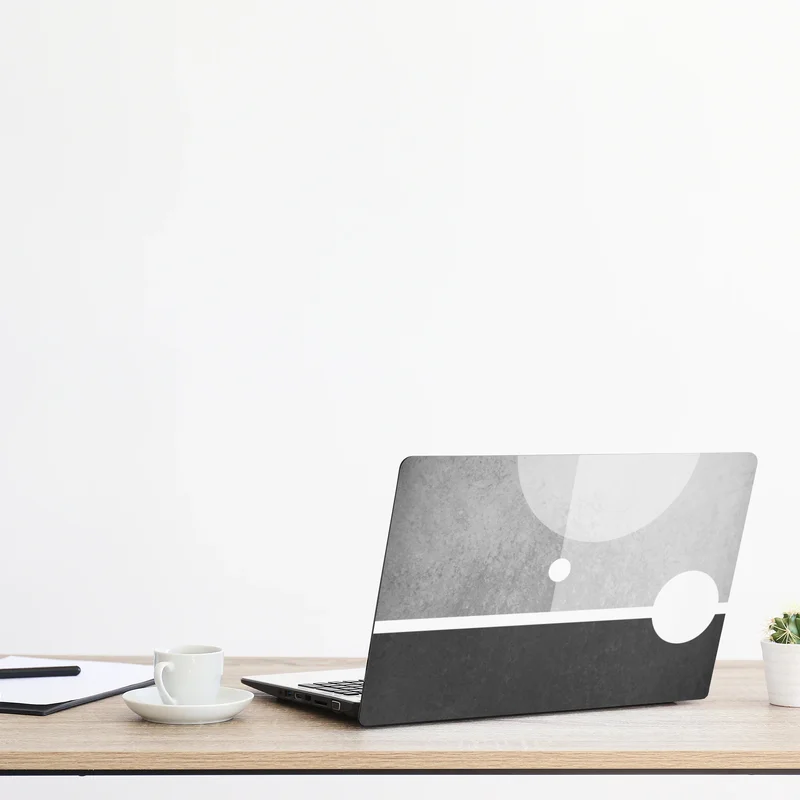 Naklejka na laptopa minimalistyczna kompozycja geometryczna Naklejka na laptopa minimalistyczna kompozycja geometryczna