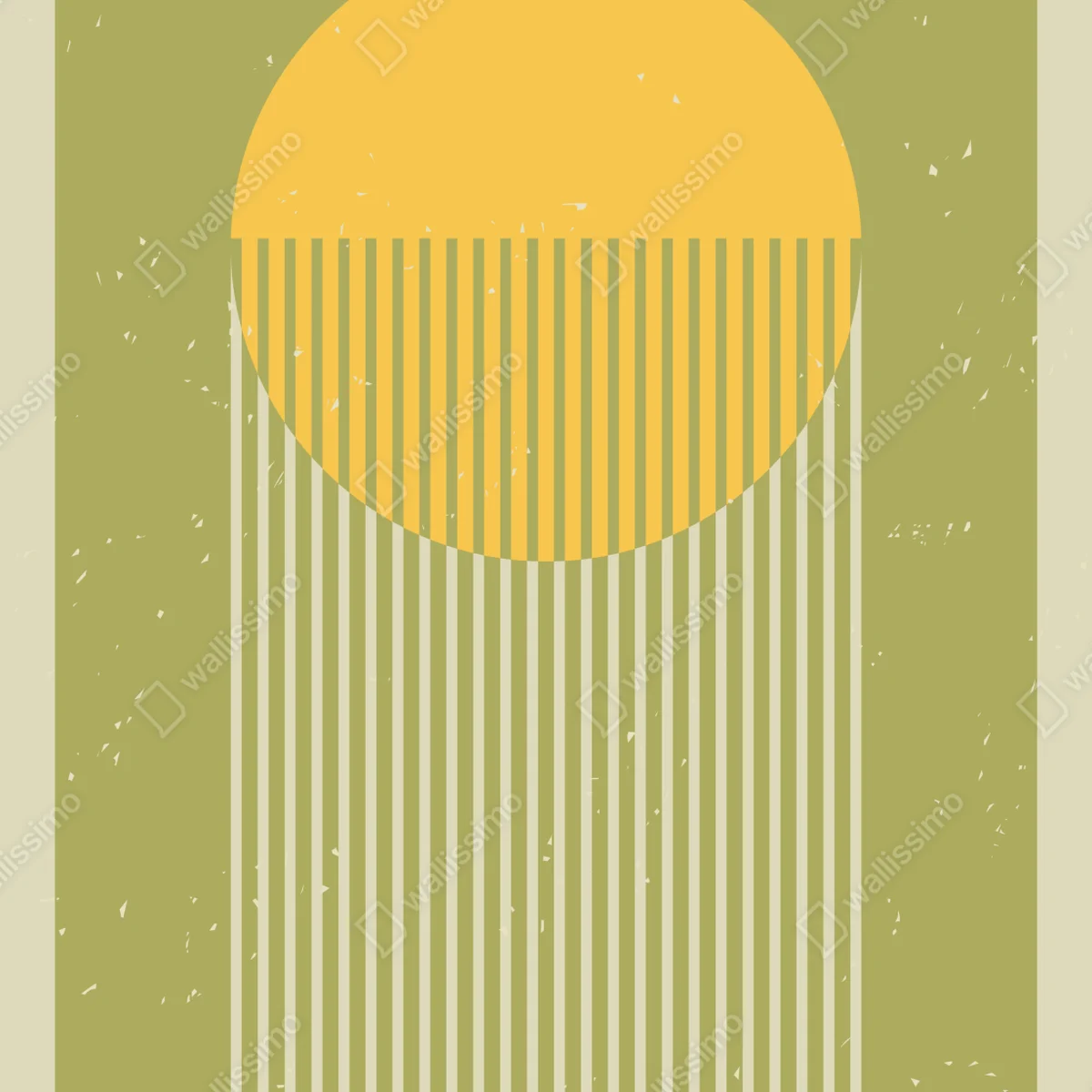 Poster goldene sonne geometrisches motiv • Poster bei Wallnifity® Poster goldene sonne geometrisches motiv • Poster bei Wallnifity®