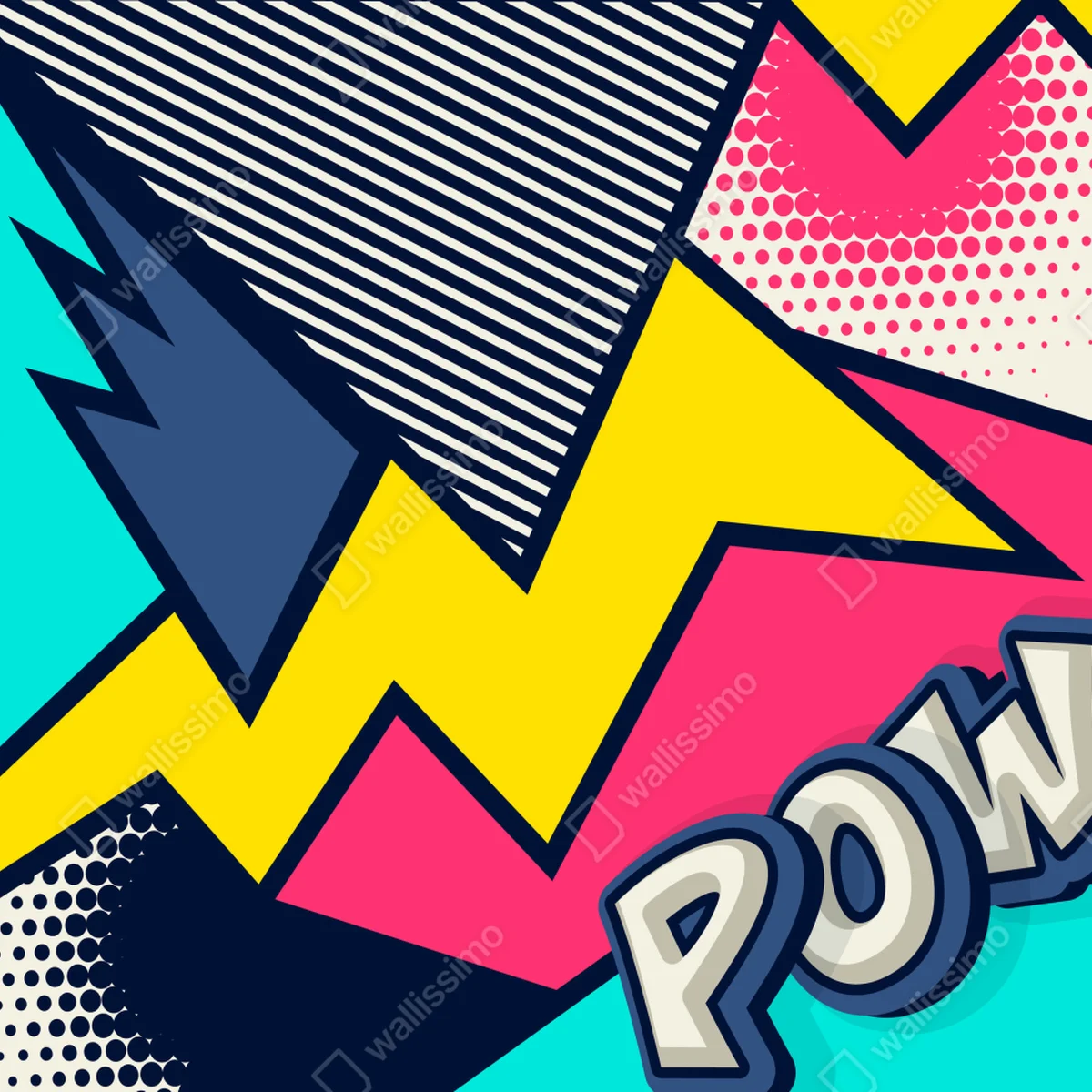 Fototapete comic pop art explosion Fototapete comic pop art explosion