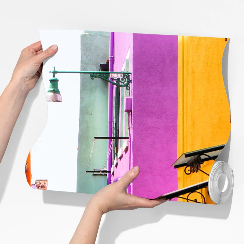 Fototapeta kolorowa śródziemnomorska uliczka Fototapeta kolorowa śródziemnomorska uliczka