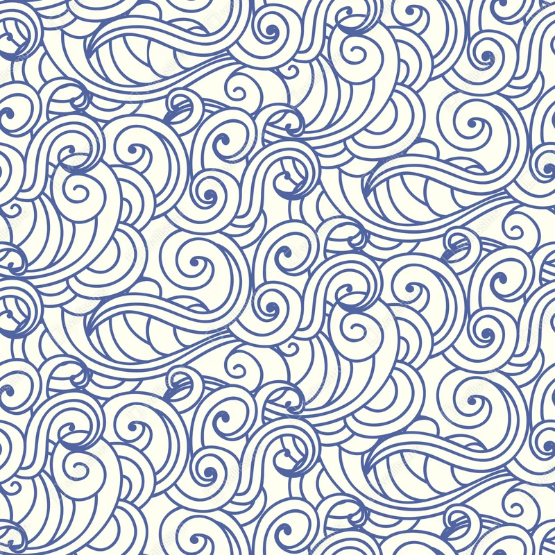 Leinwandbild nahtloses blaues wirbelmuster Leinwandbild nahtloses blaues wirbelmuster