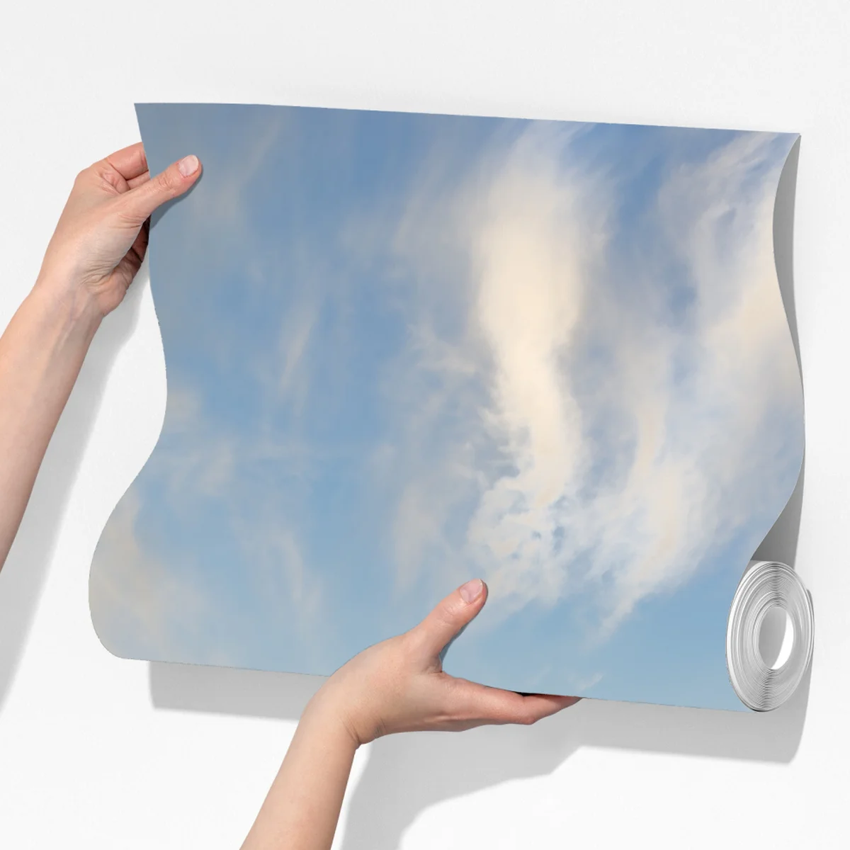 Fototapete sonnenaufgang über einer wiese in Italien Fototapete sonnenaufgang über einer wiese in Italien