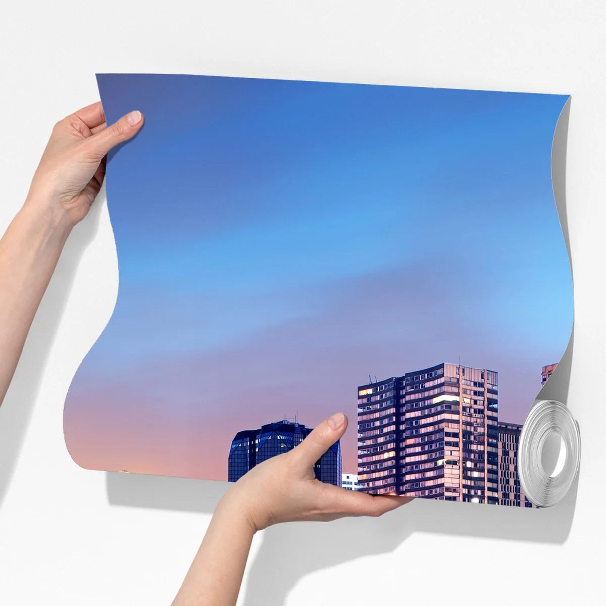 Fototapeta Paryż panorama o zmierzchu Fototapeta Paryż panorama o zmierzchu