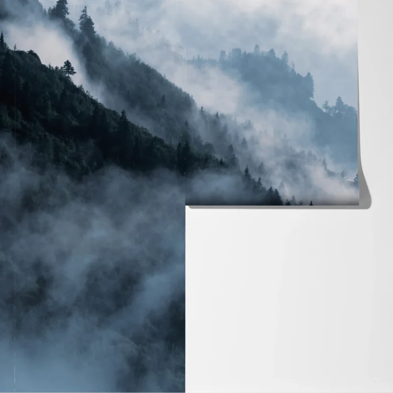 Fototapeta mglista górska panorama Fototapeta mglista górska panorama