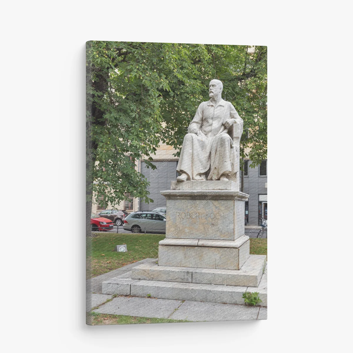 Leinwandbild ein denkmal für robert koch, der ein deutscher arzt und mikrobiologe war. berlin, deutschland. • Leinwandbilder bei Wallnifity® Leinwandbild ein denkmal für robert koch, der ein deutscher arzt und mikrobiologe war. berlin, deutschland. • Leinwandbilder bei Wallnifity®