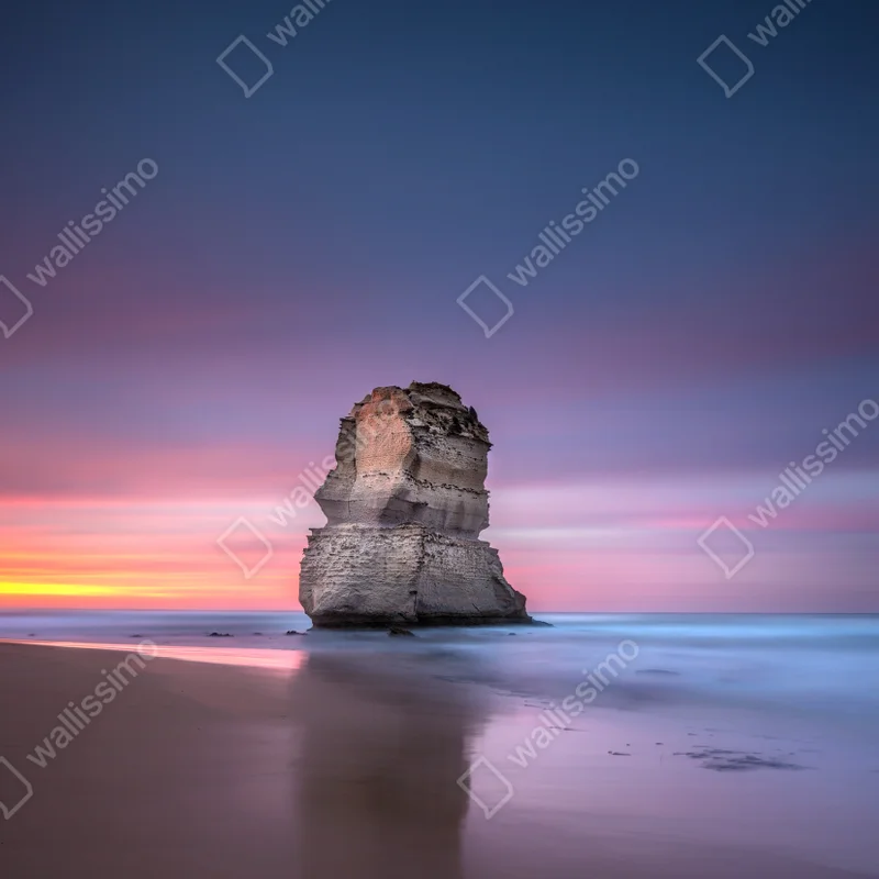 Tischaufkleber und Schreibtischaufkleber ruhige küstenlandschaft mit felsformationen bei sonnenuntergang Tischaufkleber und Schreibtischaufkleber ruhige küstenlandschaft mit felsformationen bei sonnenuntergang