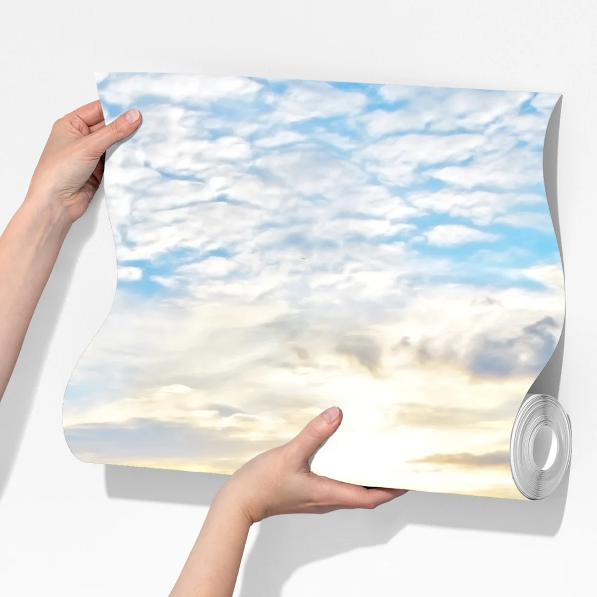 Fototapeta słoneczna wieś Oia na kalderze Santorini Fototapeta słoneczna wieś Oia na kalderze Santorini