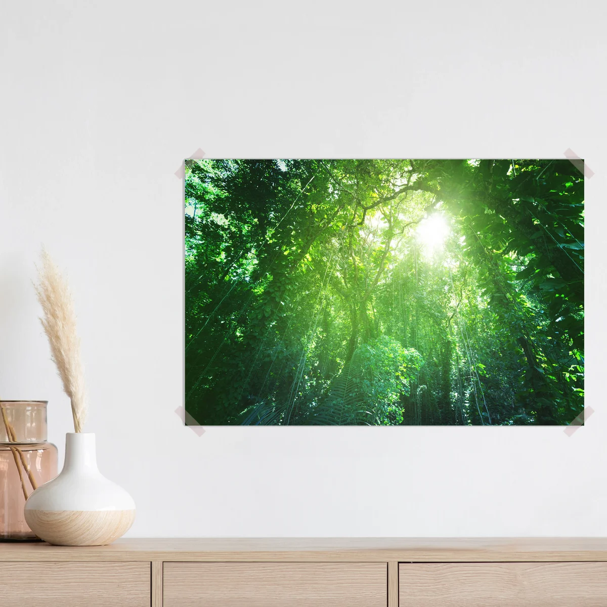 Poster Dschungel der Insel La Digue, Seychellen • Poster bei Wallnifity® Poster Dschungel der Insel La Digue, Seychellen • Poster bei Wallnifity®