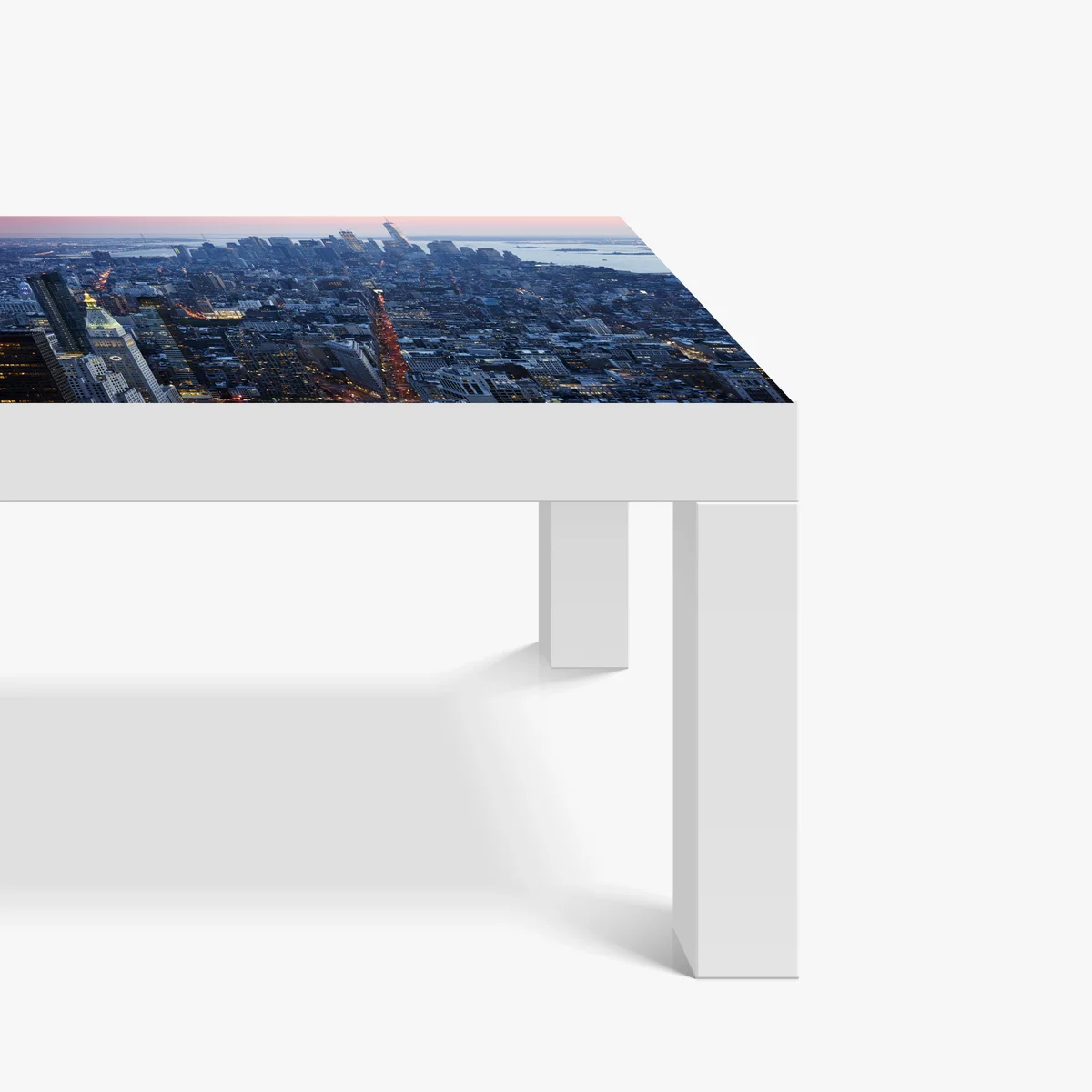 Tischaufkleber und Schreibtischaufkleber sonnenuntergang über Manhattan skyline Tischaufkleber und Schreibtischaufkleber sonnenuntergang über Manhattan skyline