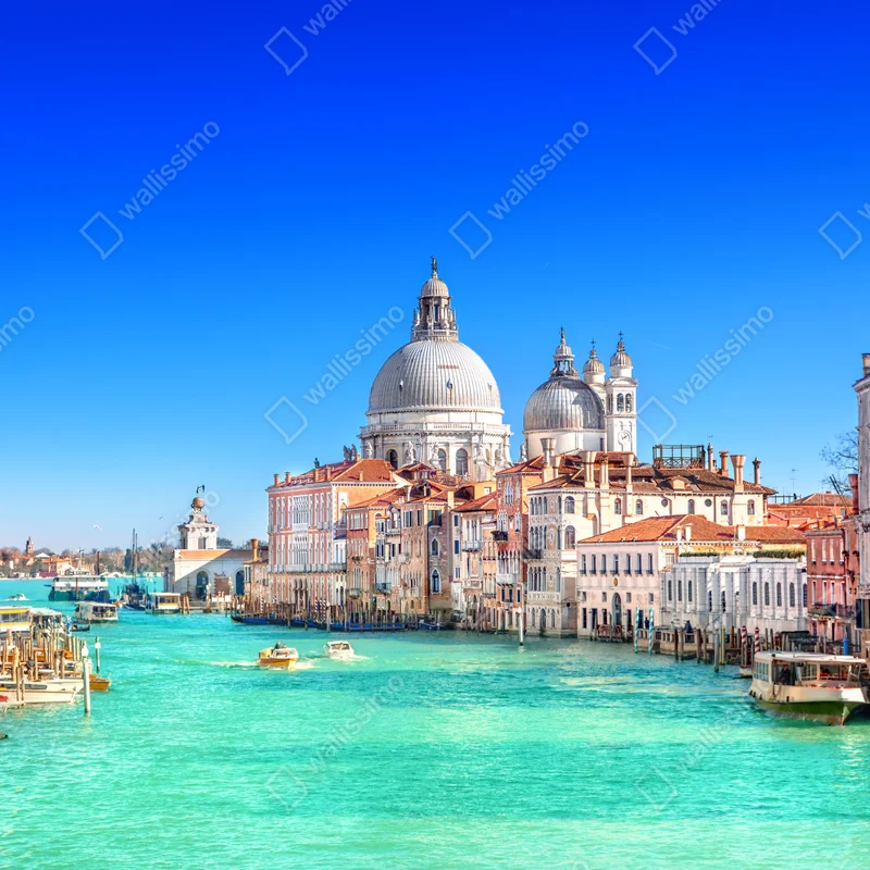 Leinwandbild Venedig großer kanal panorama Leinwandbild Venedig großer kanal panorama