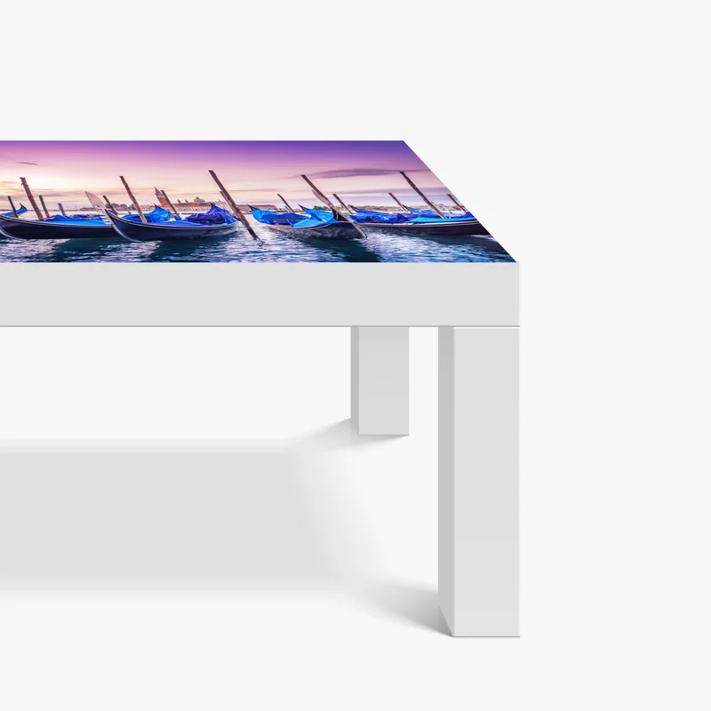 Tischaufkleber und Schreibtischaufkleber Venedig gondeln bei sonnenuntergang Tischaufkleber und Schreibtischaufkleber Venedig gondeln bei sonnenuntergang