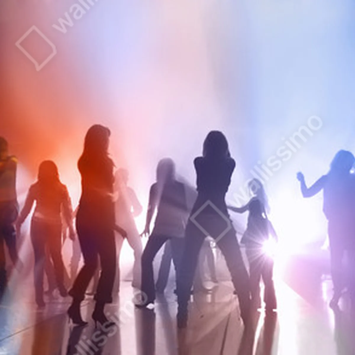 Leinwandbild Disco. Tanzen in der Disco • Leinwandbilder bei Wallnifity® Leinwandbild Disco. Tanzen in der Disco • Leinwandbilder bei Wallnifity®