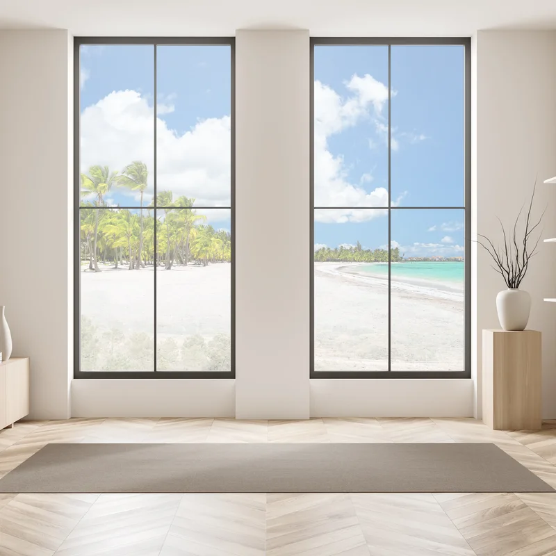 Fensteraufkleber tropischer strand in Punta Cana