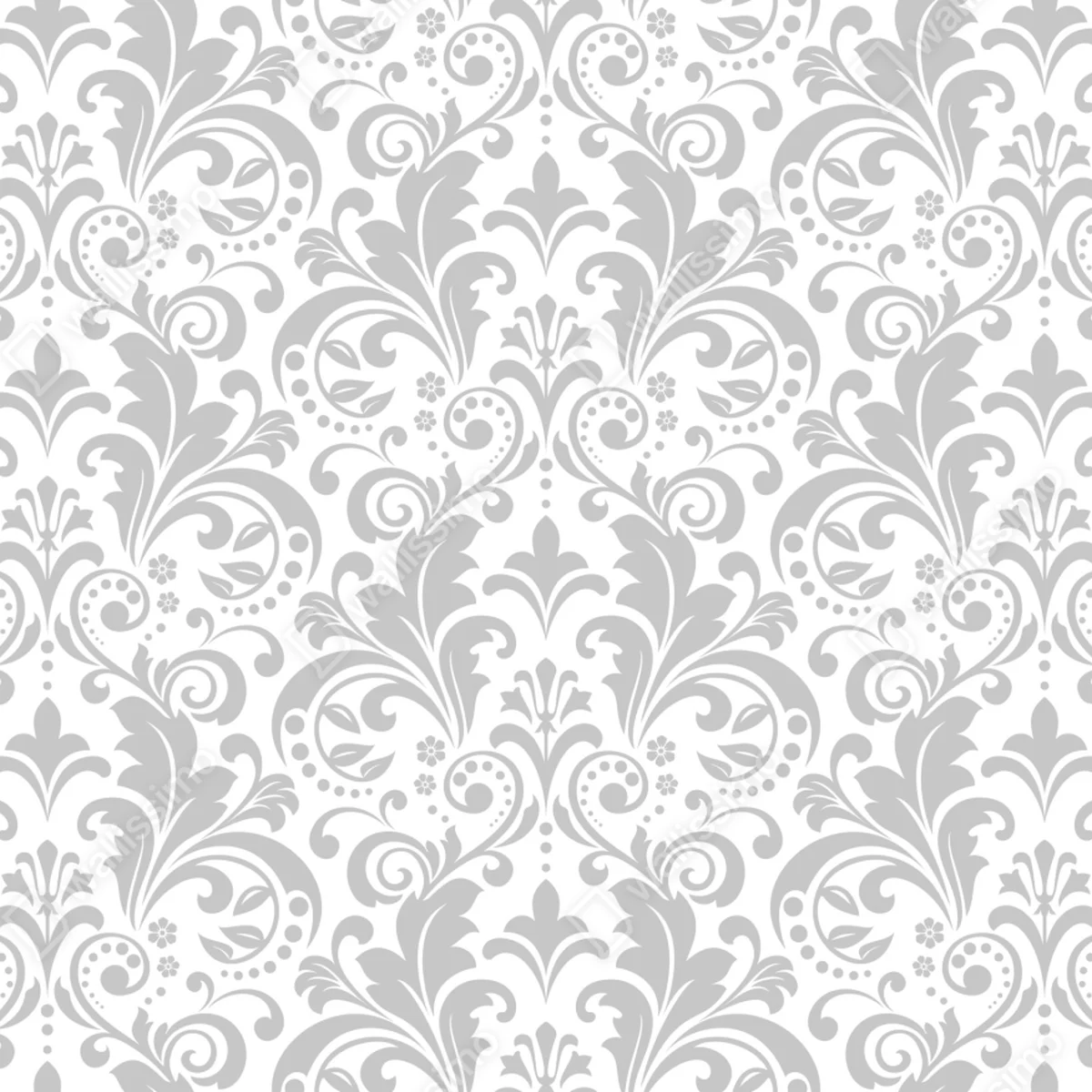 Fototapete elegantes graues damastmuster Fototapete elegantes graues damastmuster