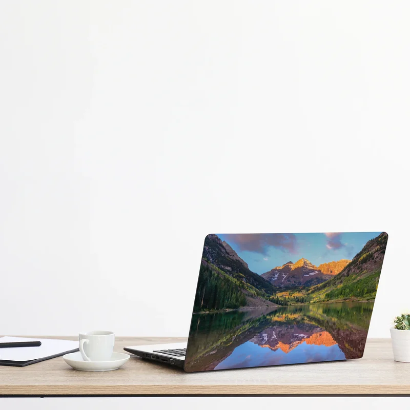 Laptop-Aufkleber sonnenaufgang bei Maroon Bells