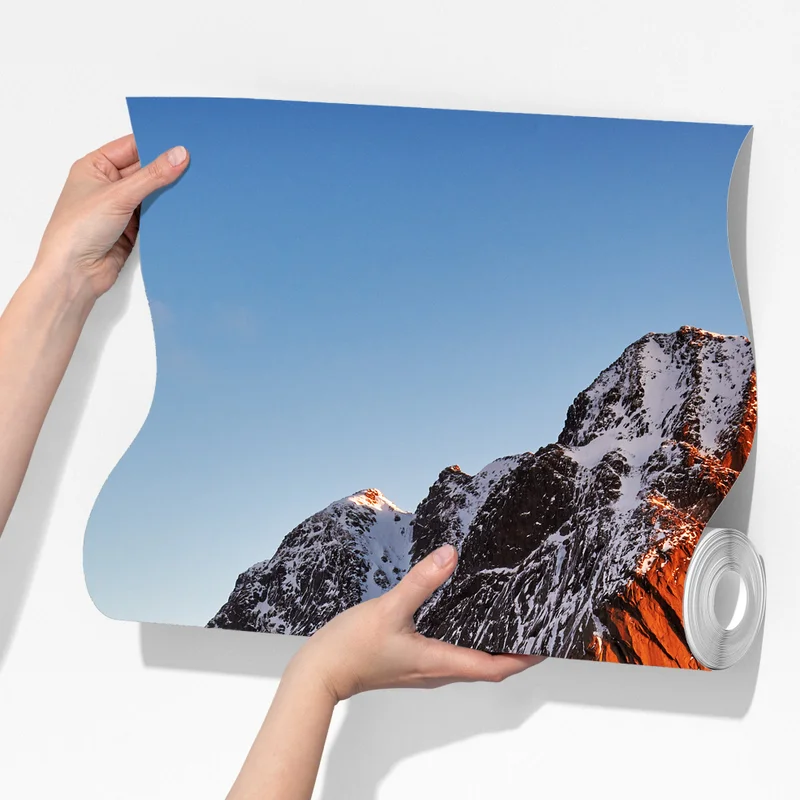 Fototapeta Lofoty wschód słońca nad górami Fototapeta Lofoty wschód słońca nad górami