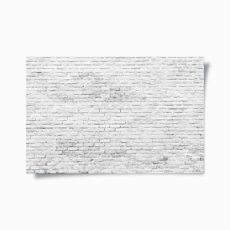 Poster textur weiße ziegelwand • Poster bei Wallnifity® Poster textur weiße ziegelwand • Poster bei Wallnifity®