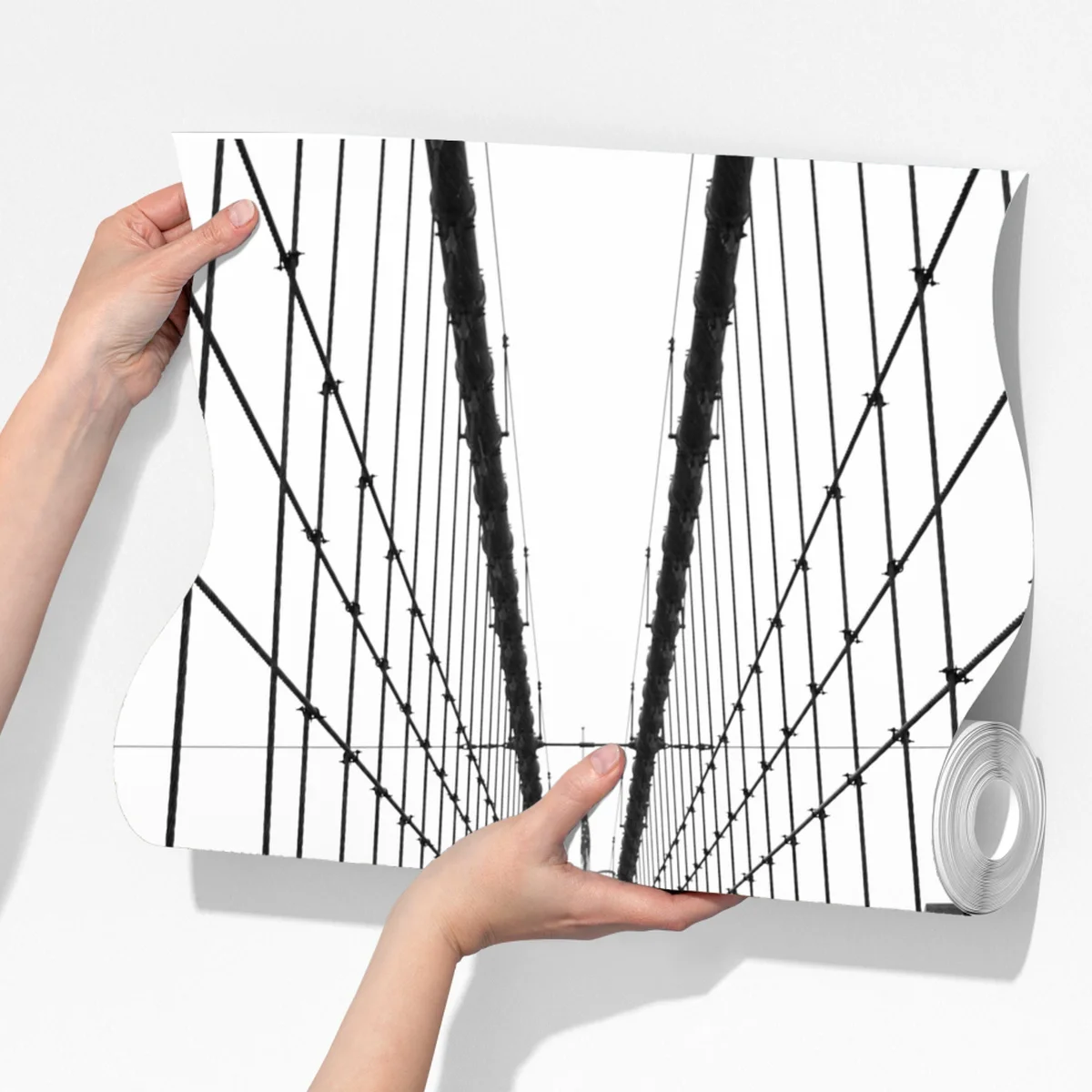 Fototapeta Most Brookliński geometryczna perspektywa Fototapeta Most Brookliński geometryczna perspektywa