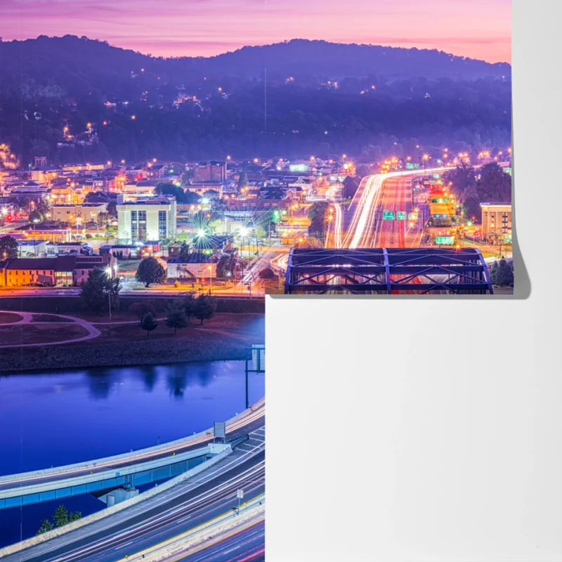 Fototapeta Panorama Charleston o świcie Fototapeta Panorama Charleston o świcie