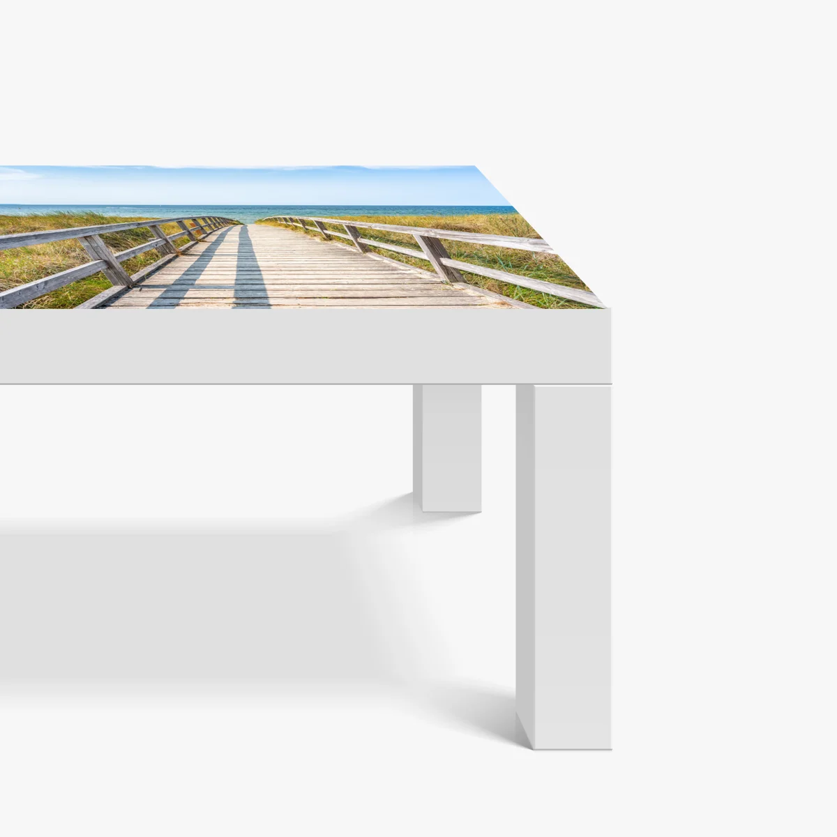 Tischaufkleber und Schreibtischaufkleber steg zum meer Tischaufkleber und Schreibtischaufkleber steg zum meer