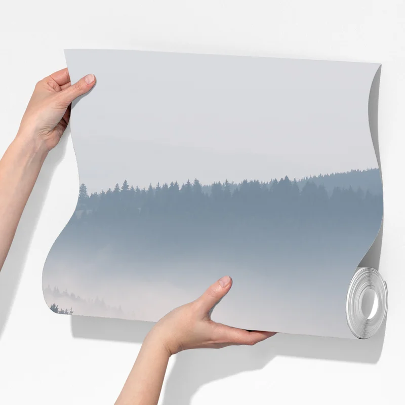 Fototapeta mglisty górski las Fototapeta mglisty górski las