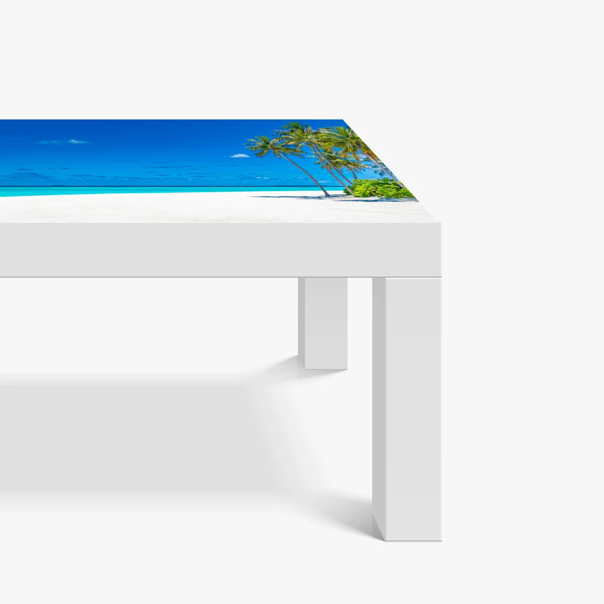 Tischaufkleber und Schreibtischaufkleber tropischer türkisstrand Tischaufkleber und Schreibtischaufkleber tropischer türkisstrand