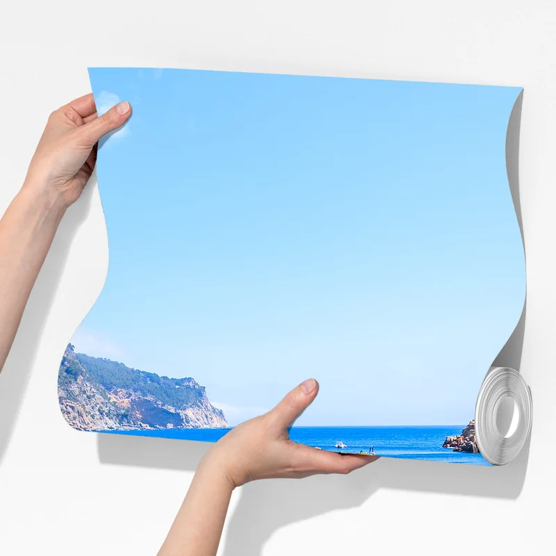 Fototapeta schody na plażę Aiguablava, Costa Brava Fototapeta schody na plażę Aiguablava, Costa Brava