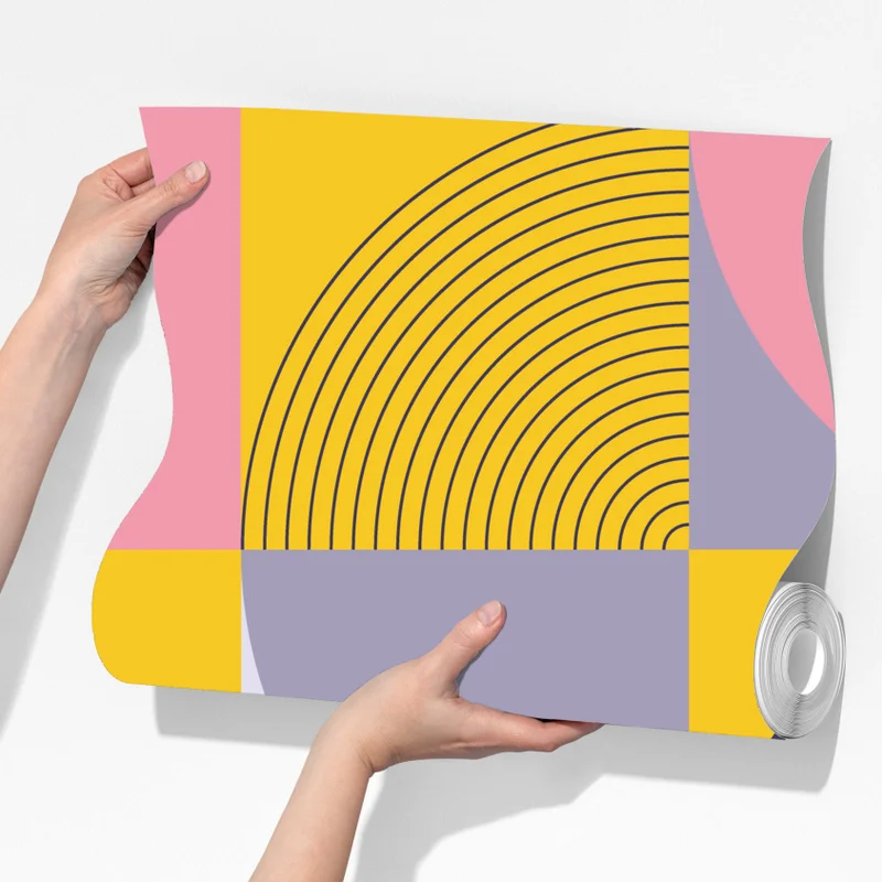 Fototapeta pastelowa geometryczna mozaika Fototapeta pastelowa geometryczna mozaika