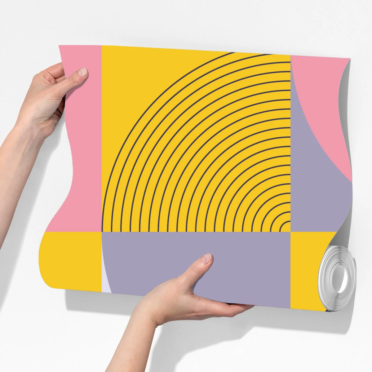 Fototapeta pastelowa geometryczna mozaika Fototapeta pastelowa geometryczna mozaika