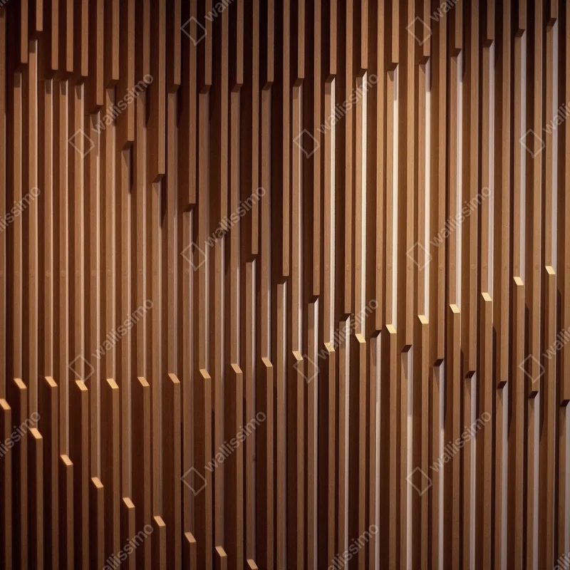 Fensteraufkleber warmes muster aus holzlamellen für die wand Fensteraufkleber warmes muster aus holzlamellen für die wand