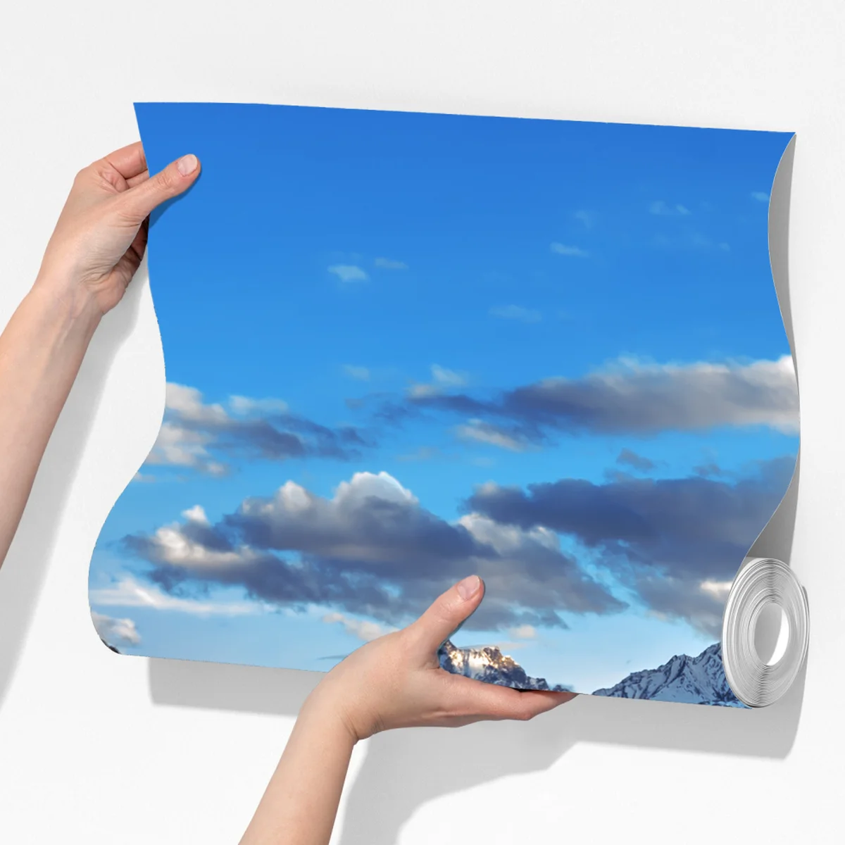 Fototapeta spokojne jezioro górskie w Himalajach latem Fototapeta spokojne jezioro górskie w Himalajach latem