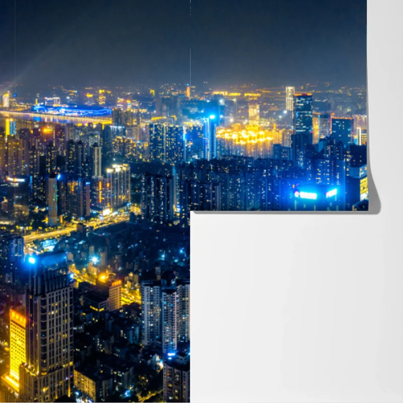 Fototapete nachtpanorama skyline Guangzhou Fototapete nachtpanorama skyline Guangzhou