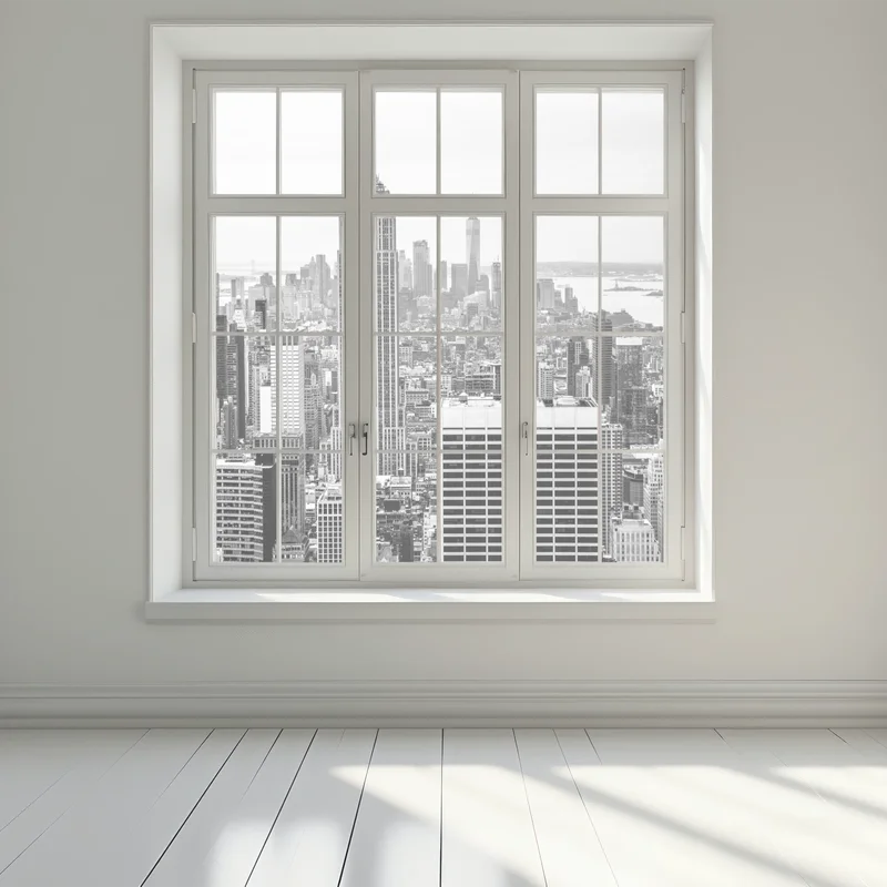 Fensteraufkleber zeitlose New York skyline mit Empire State Building Fensteraufkleber zeitlose New York skyline mit Empire State Building