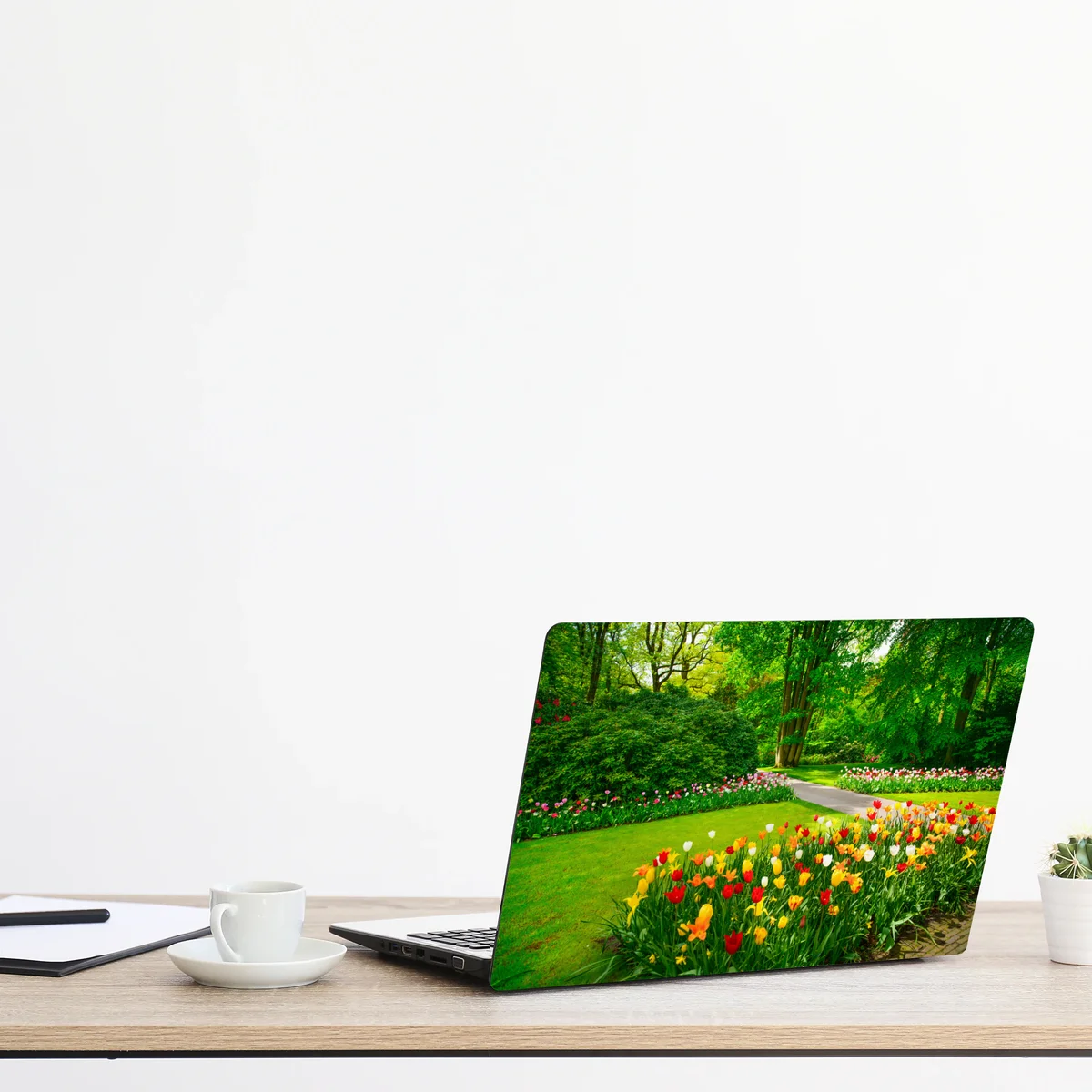 Laptop-Aufkleber lebendiger tulpengarten in Keukenhof Laptop-Aufkleber lebendiger tulpengarten in Keukenhof
