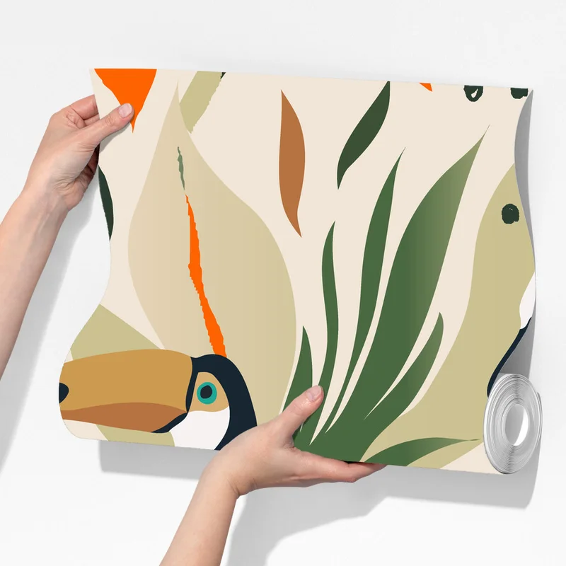 Fototapete tropisches tukanmuster Fototapete tropisches tukanmuster