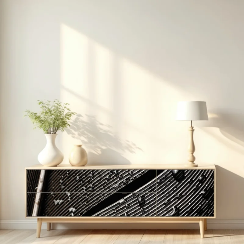 Repositionierbarer Aufkleber monochrome feder mit wassertropfen • Repositionierbare Aufkleber bei Wallnifity® Repositionierbarer Aufkleber monochrome feder mit wassertropfen • Repositionierbare Aufkleber bei Wallnifity®