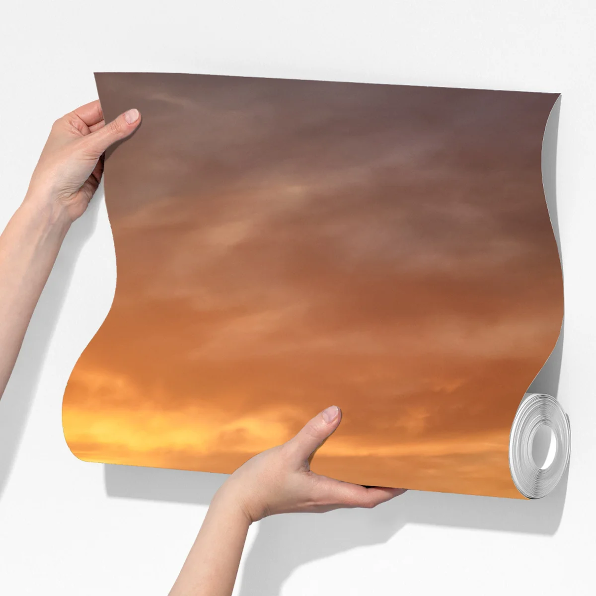 Fototapete sonnenbeschienene wiese im abendlicht Fototapete sonnenbeschienene wiese im abendlicht