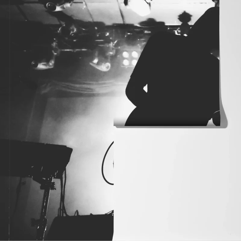 Fototapeta silweta gitarzysty na koncercie Fototapeta silweta gitarzysty na koncercie