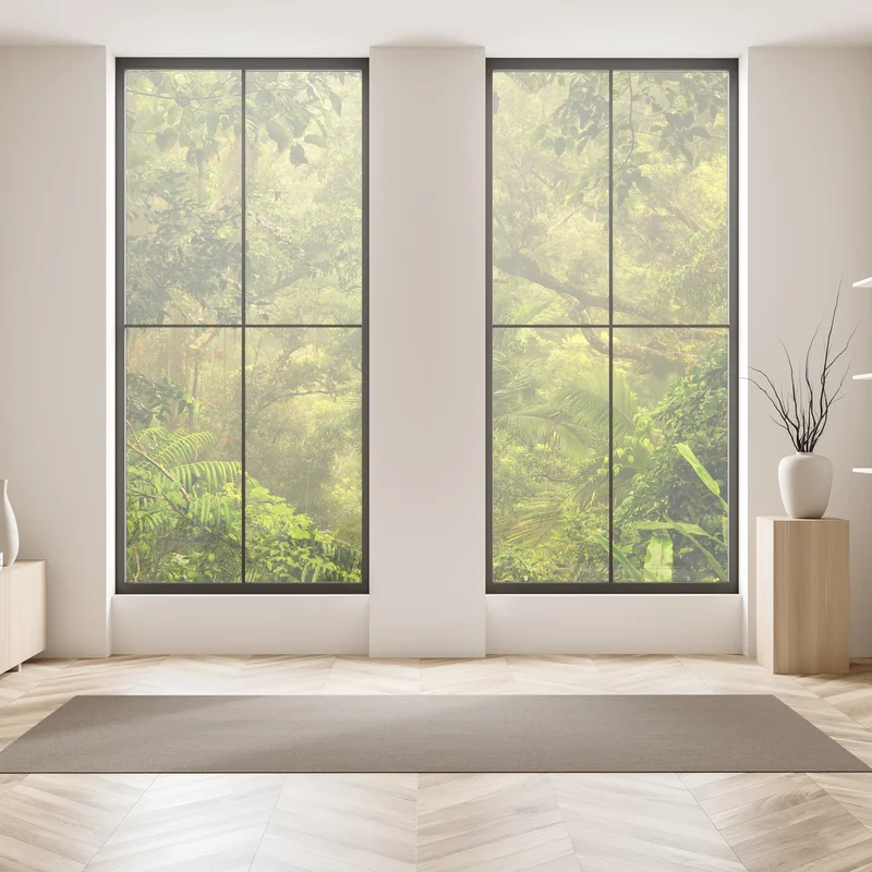 Fensteraufkleber üppiges regenwalddach bei Cairns