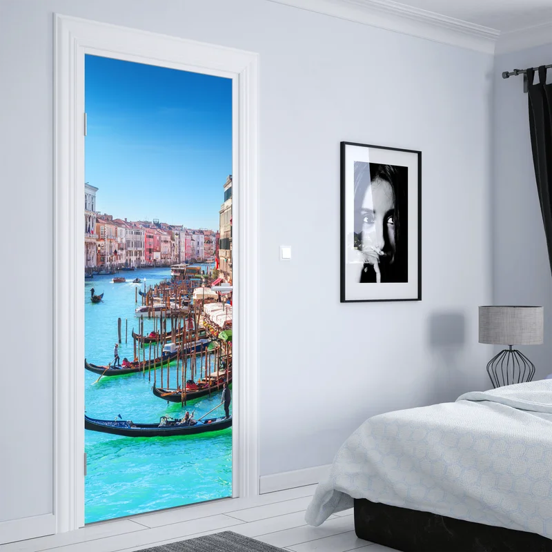 Türaufkleber Venedig großer kanal stadtansicht