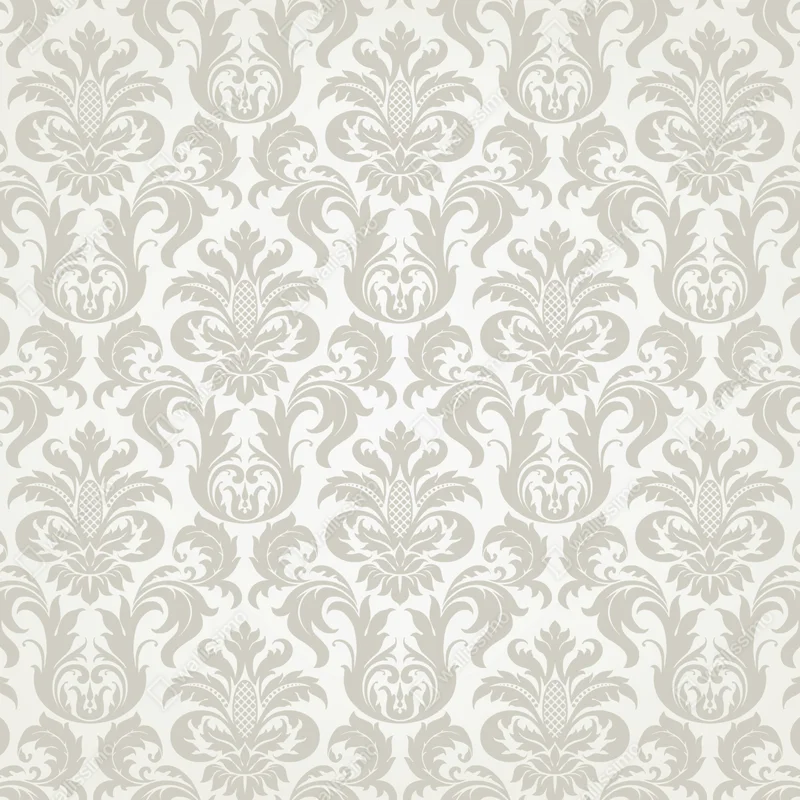 Naklejka na okno elegancki beżowy wzór damask Naklejka na okno elegancki beżowy wzór damask