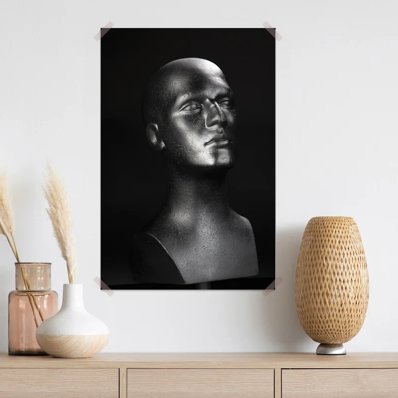 Poster schwarze büste eines mannequins Poster schwarze büste eines mannequins